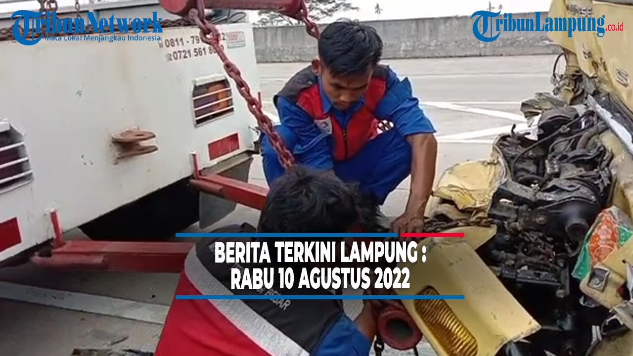 Berita Lampung Terkini 10 Agustus 2022, Buaya Muncul di Gudang Agen hingga Lakalantas di Tol Lampung