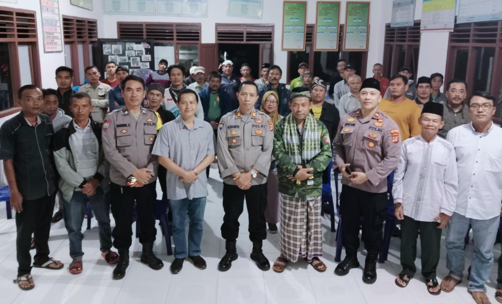 Curhat Kamtibmas, Polresta Bandar Lampung Polda Lampung Ajak Masyarakat Jaga Kerukunan Umat Beragama