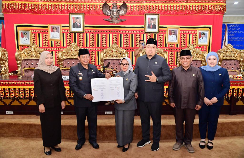 DPRD Lampung Selatan Setujui Raperda Pertanggungjawaban Pelaksanaan APBD 2024