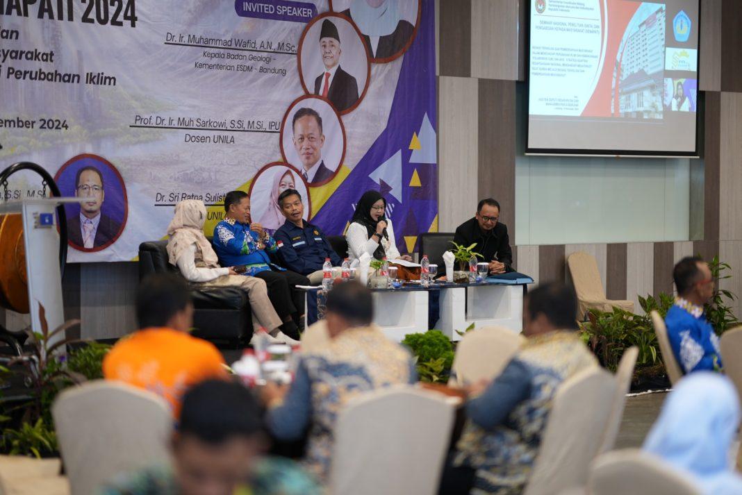 FT Unila Bahas Bencana Megathrust di Sumatra dan Selat Sunda dalam Semnas SINTA dan SENAPATI