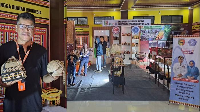 Dekranasda, Koperindag dan PKK Tanggamus Hadir di Pekan Raya Lampung 2023