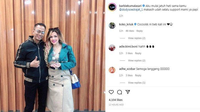 Barbie Kumalasari Anggap Doddy Sudrajat Calon Suami