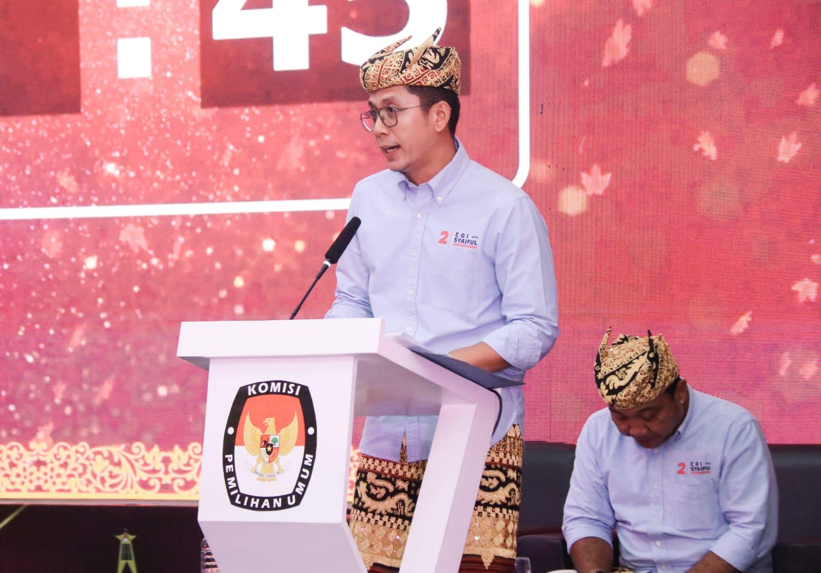 Jawab Ketidakseimbangan Pembangunan, Egi-Syaiful Siapkan Solusi Integrasi Daerah-Pusat