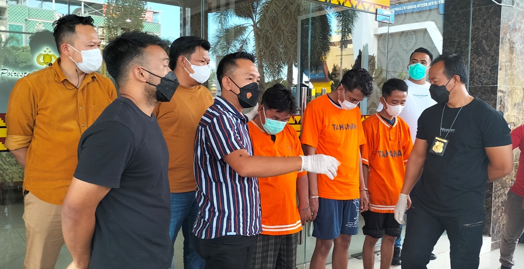 Breaking News Bongkar Sindikat Curanmor, Polresta Bandar Lampung Amankan 3 Tersangka