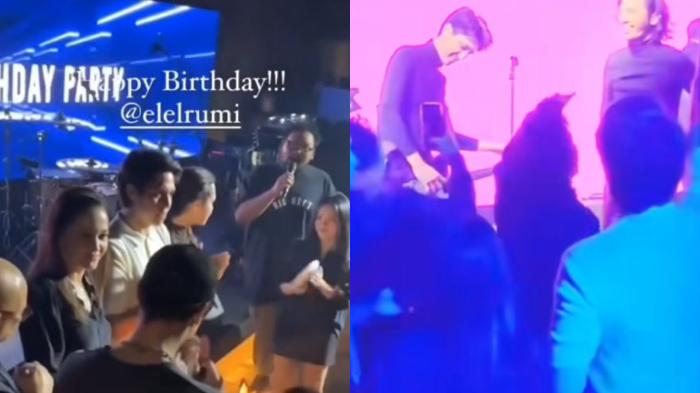 El Rumi dan Eca Aura Tepergok Bemesraan di Depan Maia Estianty ...