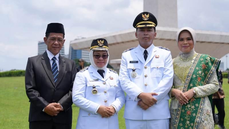 Bupati Mesuji Lampung Efianah Mengaku Lega Usai Pelantikan