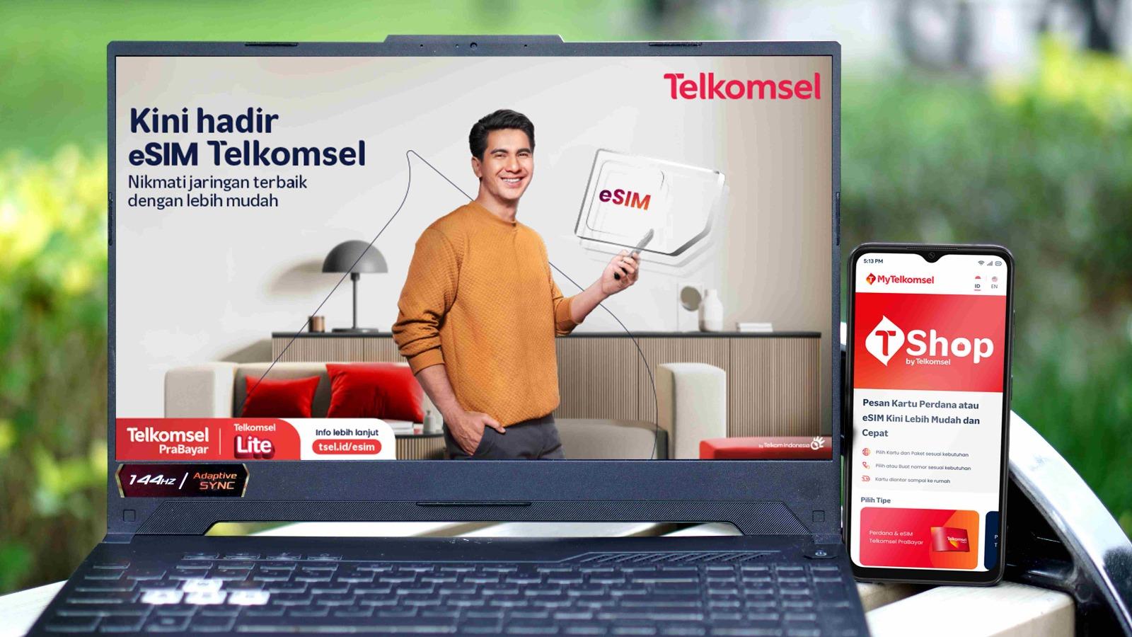 Telkomsel Luncurkan Layanan eSIM, Hadirkan Pengalaman Serba Digital