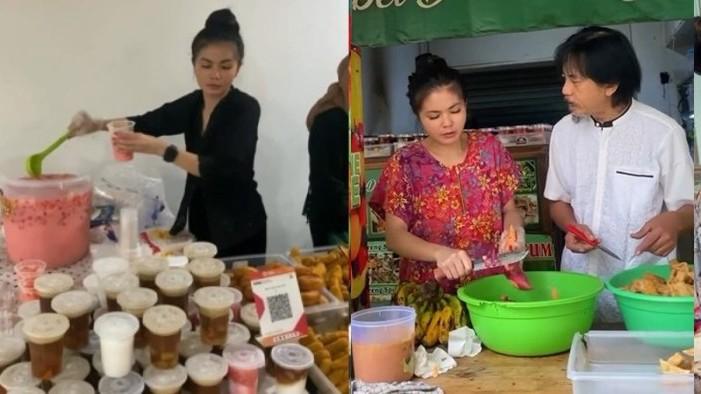 Istri Epy Kusnandar Jualan Takjil Selama Ramadan, Omzetnya Tembus Belasan Juta