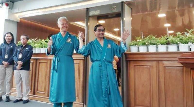 Ganjar Pranowo dan Mahfud MD Jalani Tes Kesehatan Sebagai Persyaratan Pilres 2024