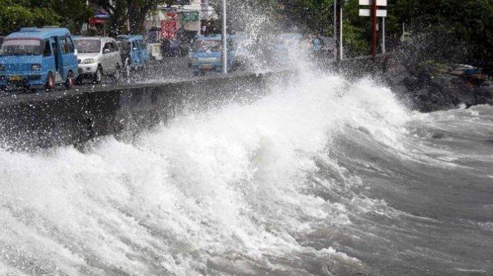Gelombang Tinggi hingga 2,5 Meter Berpotensi Terjadi di Perairan Lampung