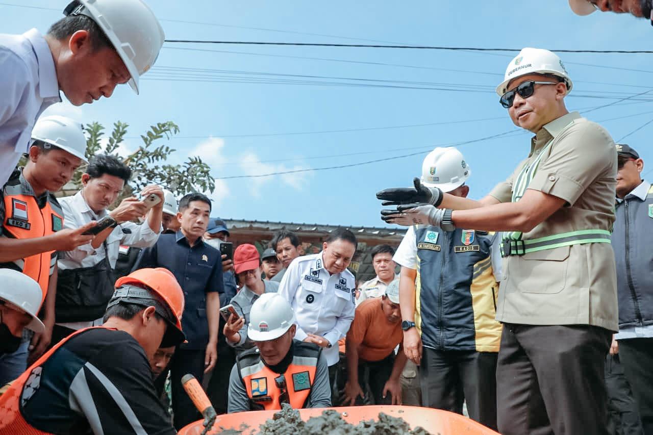 Gubernur Mirza Pastikan Perbaikan Jalan di Suoh Dongkrak Kesejahteraan Petani - Tribunlampung.co.id
