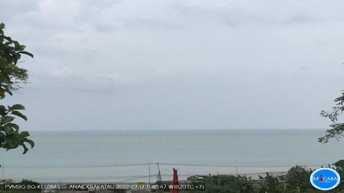GAK Erupsi 4 Kali, Kini Masih Status Siaga