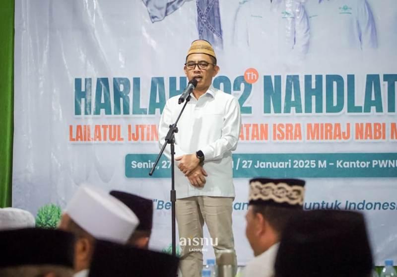 Peringati 102 Tahun NU, PWNU Lampung Teguhkan Diri Bangun Keluarga Maslahat