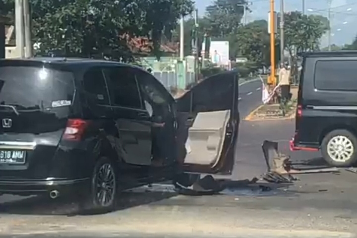 Pemicu Kecelakaan Sekkab Lampung Timur Ternyata Mobil Pegawai Kejari