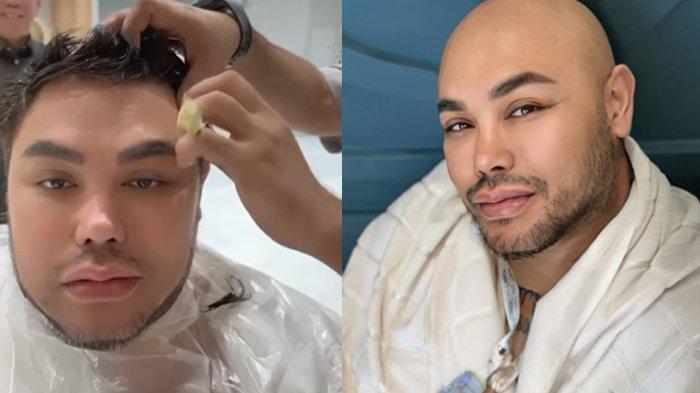 Ivan Gunawan Tampil Plontos Usai Sah Berhaji