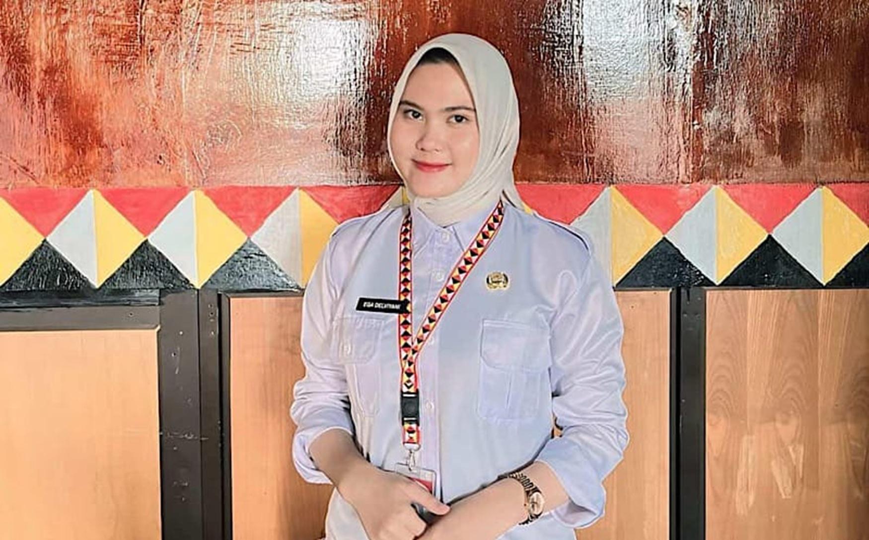 Alumni Teknokrat Ega Delviani Berkarir Cemerlang Jadi Analis SDM ASN di Pemkab Tanggamus