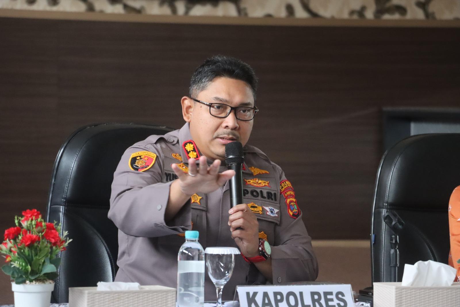 Kapolres Lampung Selatan Imbau Anak-anak Tidak Terlibat Perang Sarung
