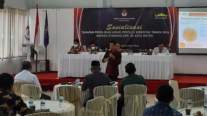 KPU Lampung Arahkan KPU Metro Gaet Influencer Sosialisasikan Pemilu 2024