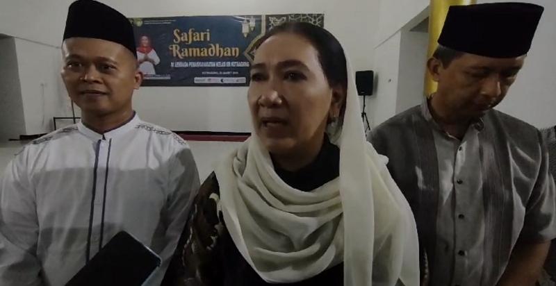 Safari Ramadan, Kakanwil Kemenkumham Lampung Kunjungi Lapas Kelas IIB Kota Agung