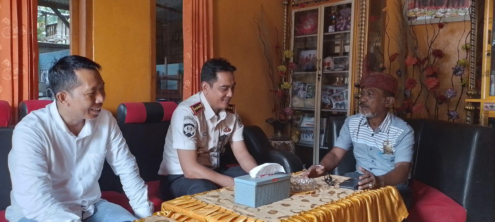 Kalapas Kalianda Sambangi Pemuka Adat Lampung Selatan
