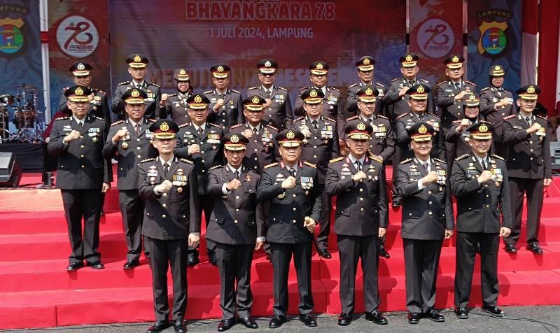 HUT Bhayangkara ke-78, Kapolda Lampung Ajak Personel Introspeksi Diri