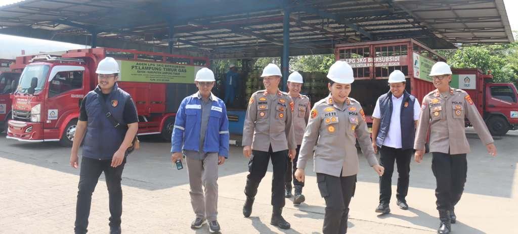 Polres Lampung Timur Cek Sembako dan Elpiji Jelang Lebaran