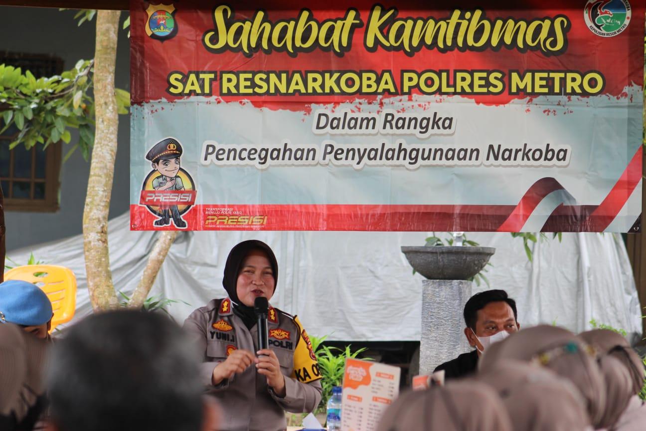 Kapolres Metro Pastikan Tak Ada Toleransi Bagi ASN Polri Jika Terlibat Narkoba