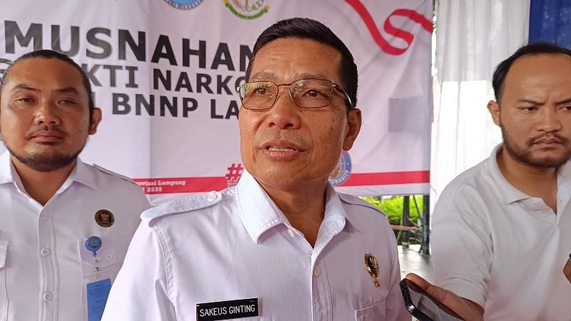 Kepala-BNNP-Lampung-Kombes-Pol-Sakeus-Ginting-selasa.jpg