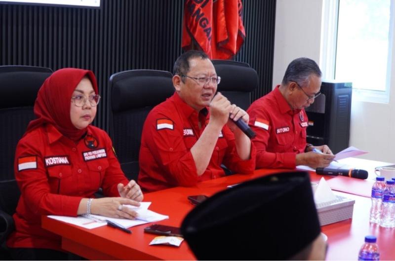 Sudin Raih Dukungan Terbanyak Calon Ketua DPD PDIP Lampung