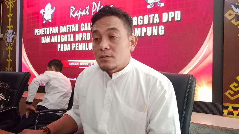 KPU Lampung Putuskan 2 Bacaleg DPRD Provinsi Tidak Memenuhi Syarat