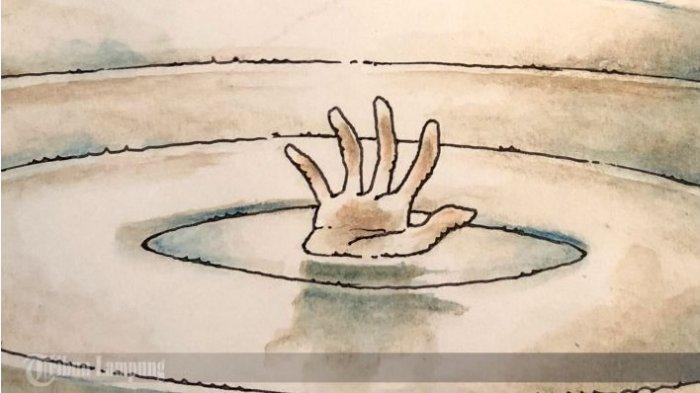 Warga Tulangbawang Tenggelam saat Menjaring Ikan di Way Dente, Tim SAR Temukan Jasadnya