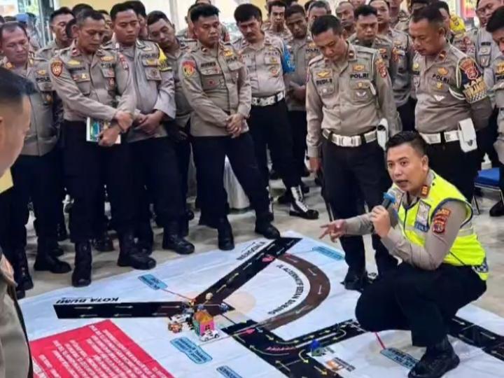 Polres Lampung Tengah Gelar Latihan Praoperasi Ketupat Krakatau 2026