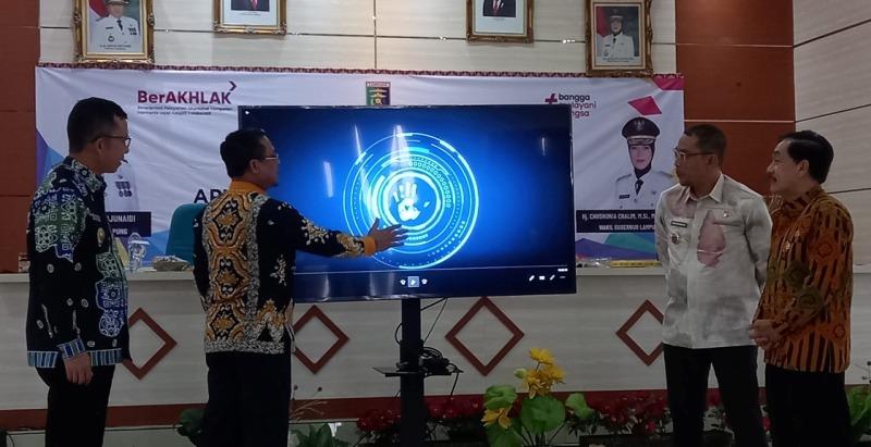 Gubernur Lampung Launching Aplikasi Siap Diklat