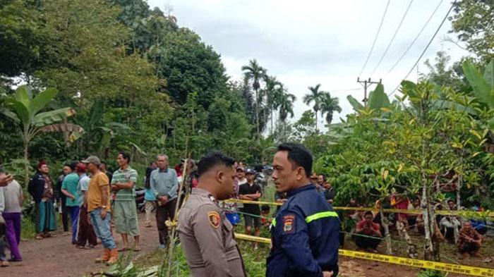 Awalnya Dikira Karung, Ternyata Jasad Tukang Ojek di Tepi Jalan Way Kanan Lampung