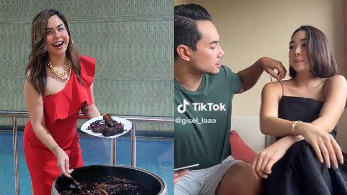 Melaney Ricardo Keceplosan, Panggil Rino Soedarjo Calon Pengantin di Depan Gisel