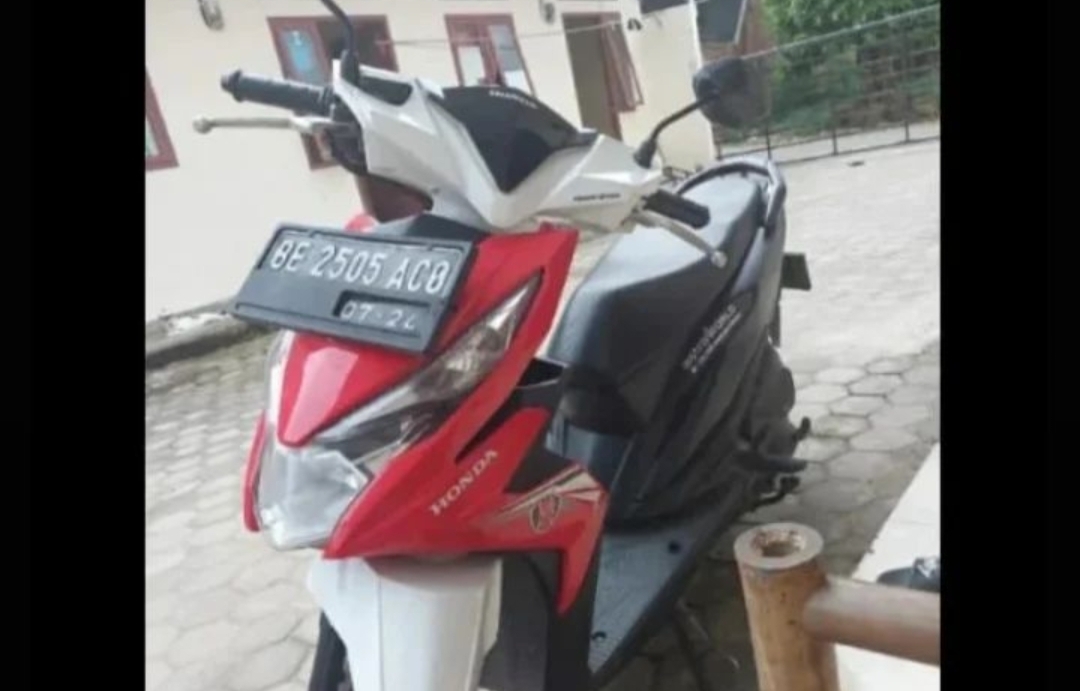 Sasar Indekos, Pelaku Curanmor Gasak Motor Mahasiswi di Bandar Lampung