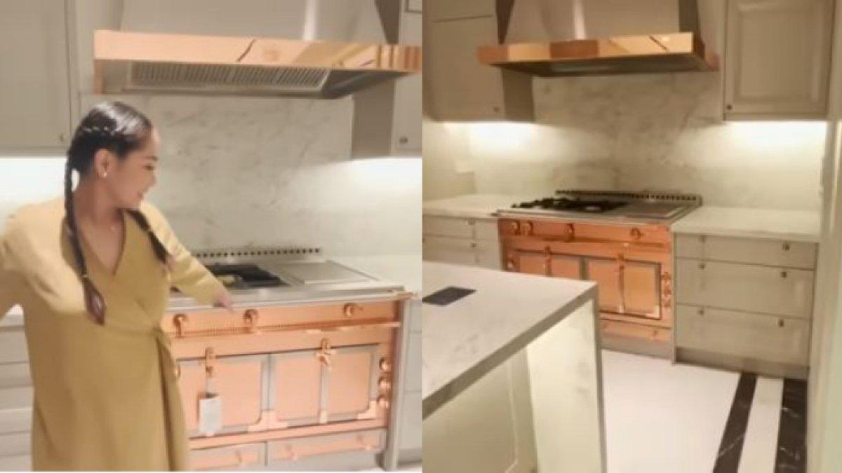 Harga Kompor Mewah Nagita Slavina Bikin Heboh, Berwarna Gold Rp 1 Miliar
