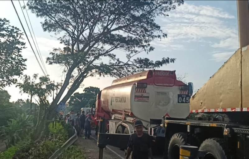 Tidak Ada Gangguan Listrik Fatal Akibat Truk Pertamina Kecelakaan di Jalinsum Lampung Selatan