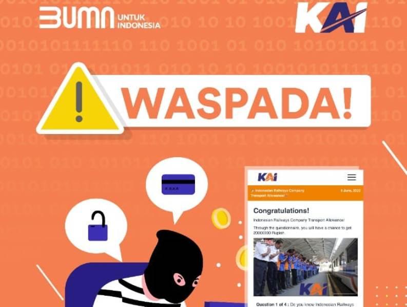 PT KAI Minta Masyarakat Lampung Waspada Marak Penipuan Promo Tarif Kereta Api
