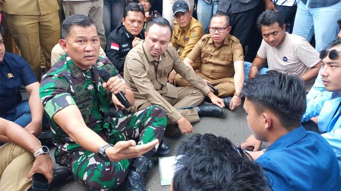Pangdam Kristomei Bakal Sampaikan Tuntutan Mahasiswa Lampung soal Kasus Air Keras