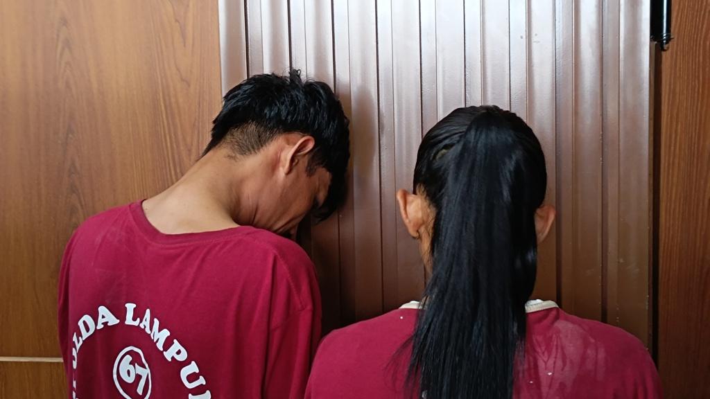 Pasutri Komplotan Ganjal ATM Sudah Beraksi 7 Kali di Bandar Lampung.