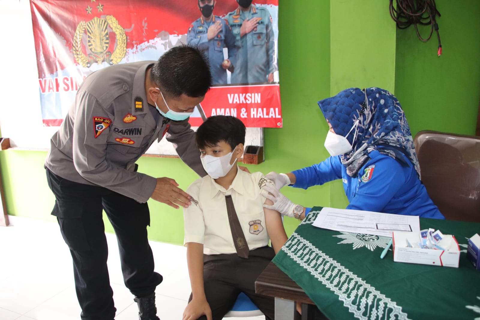 Vaksinasi Anak di Pringsewu Lampung Sasar 38.742 Anak