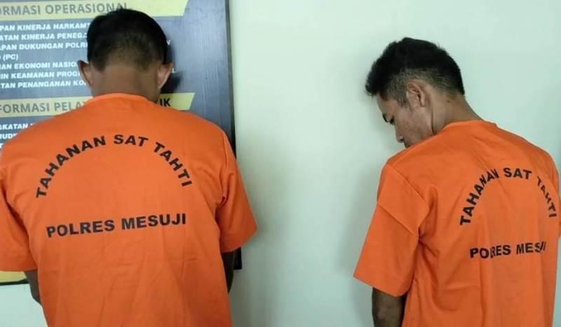 Polres Mesuji Lampung Tangkap 3 Pelaku dan 1 Penadah Hewan Ternak Curian