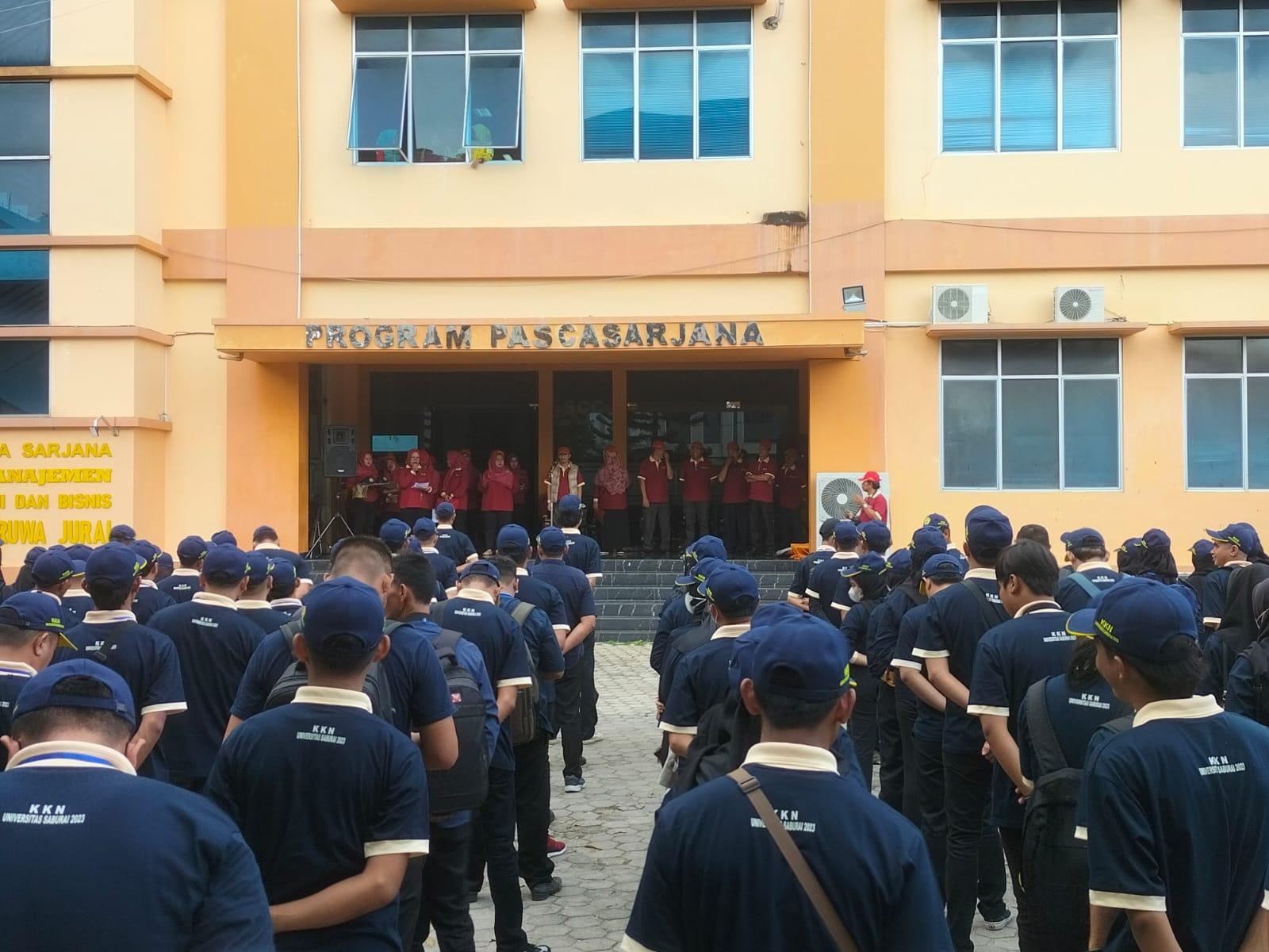 Universitas Saburai Lepas 281 Mahasiswa KKN ke 2 Kabupaten di Lampung - Pelepasan-Mahasiswa-Universitas-Saburai-KKN.jpg