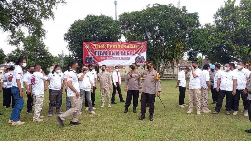 Tim Anti Begal di Lampung Tengah, Kapolres: Cepat dan Tangkap
