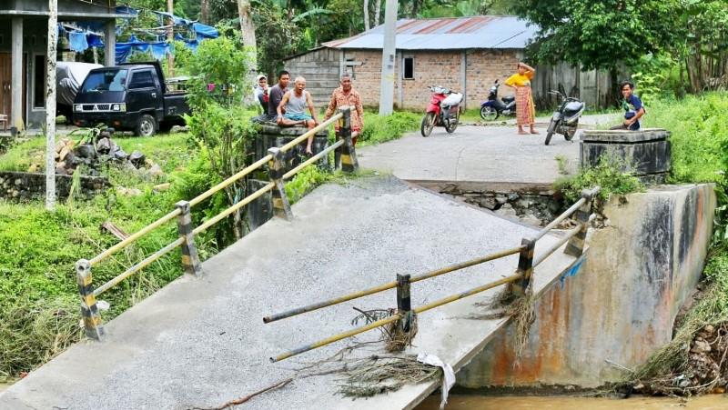 Pemkab Lampung Barat Segera Tangani Jembatan Putus di Pekon Pagar Dewa