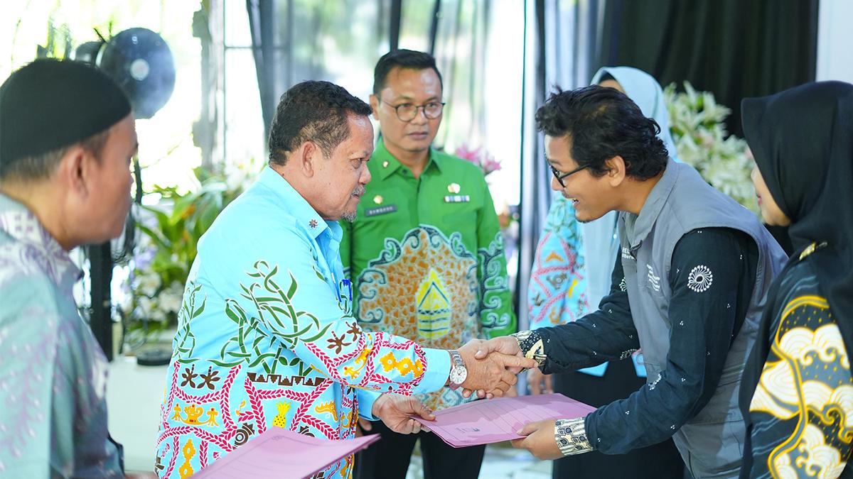 Pemkab Lampung Tengah Gelar Bimtek Literasi Informasi untuk Tingkatkan Kualitas SDM - Tribunlampung.co.id