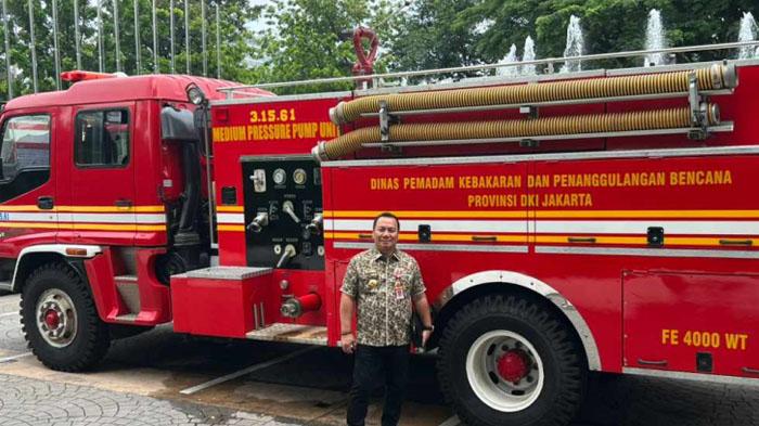 Lampung Utara Dapat Mobil Damkar dari Pemprov DKI Jakarta, Berharap Kondisinya Baik