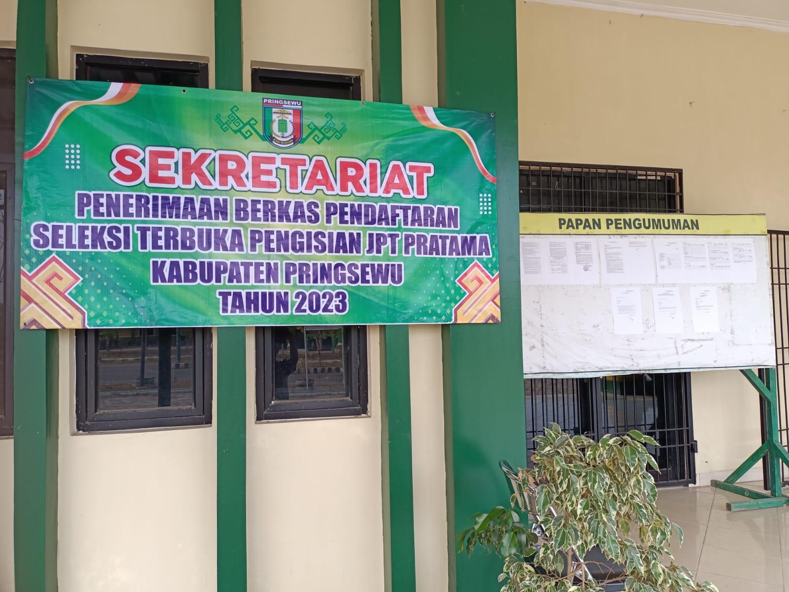 5 JPTP Pringsewu Masih Kosong