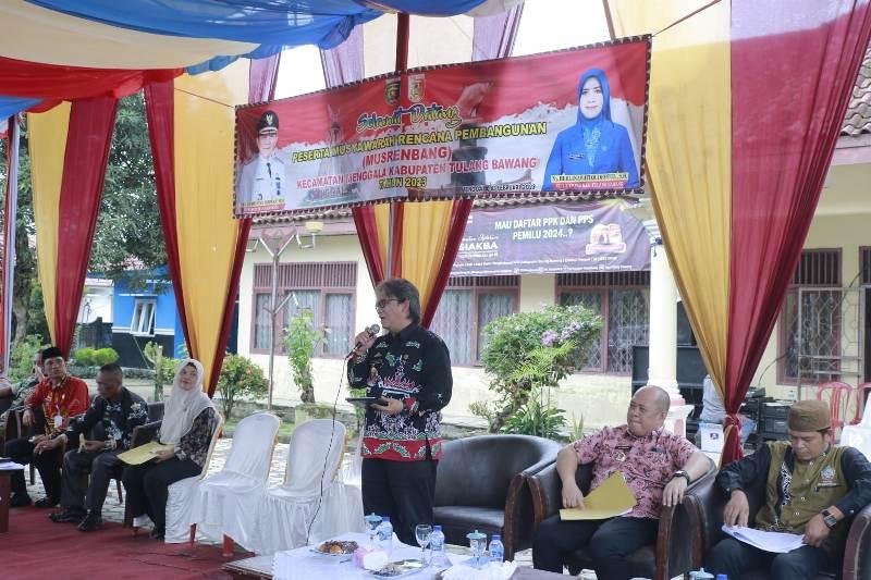 Bahas Program Prioritas, Pemkab Tulangbawang Lampung Gelar Musrembang